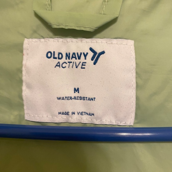 Old Navy Active Medium Bubble Jacket Sea Green - Picture 4 of 8